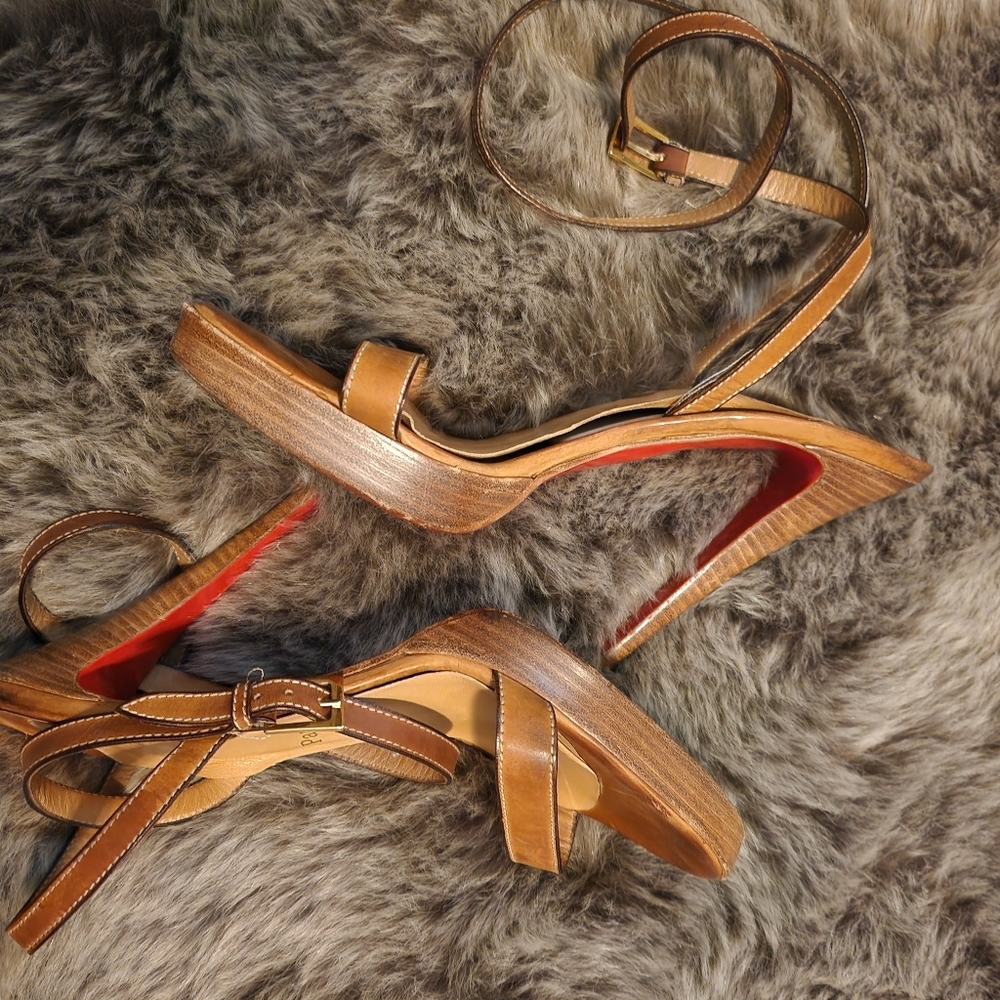 COPY - Christian Louboutin Ankle Wrap Heels